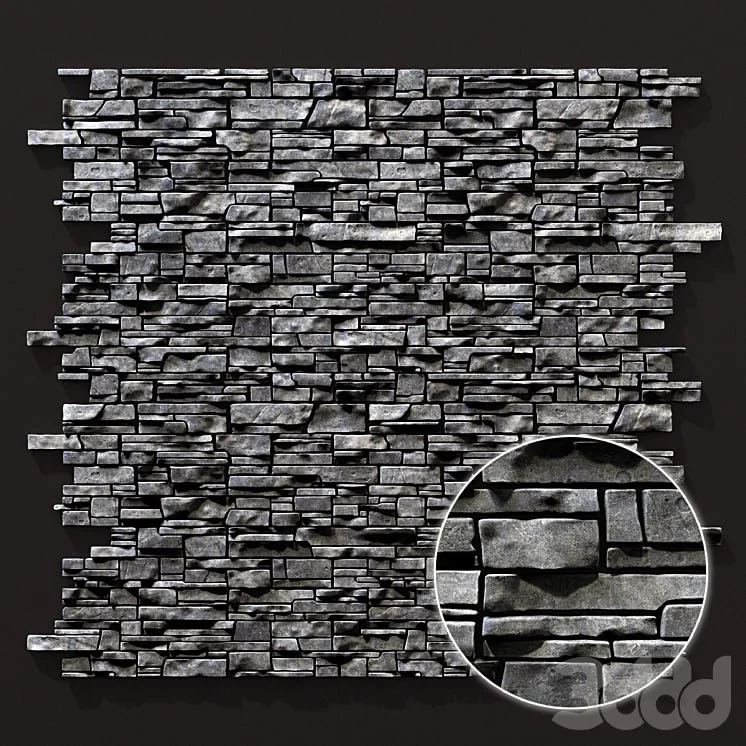 Wall clincer brick rock n3